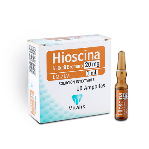 HIOSCINA 20MG AMP I.M-I.V 1ML X 1 (VITALIS)